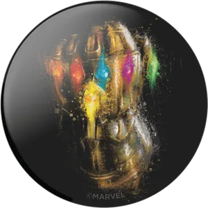 Marvel Infinity Gauntlet Artwork PNG Image