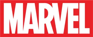 Marvel Logo Red Background PNG Image