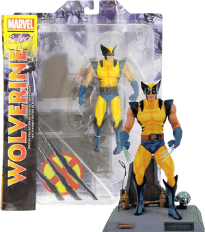 Diamond Marvel Select Wolverine, HD Png Download PNG image with transparent background