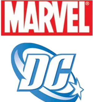 Marveland D C Logos Combined PNG Image