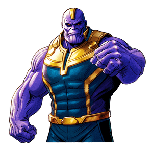 Marvel's Thanos Illustration PNG cfw56 PNG image with transparent background