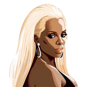 Mary J Blige Animated Png Gax69 PNG Image