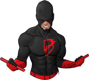 Daredevil Netflix Comic Book Marvel Comics All New, - Daredevil Marvel Comics Daredevil Png, Transparent Png PNG image with transparent background