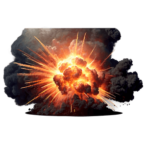 Massive Explosion Scene PNG 56 PNG image with transparent background
