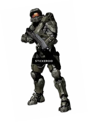 Master Chief Halo Armor PNG Image