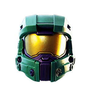 Master Chief Helmet Close-Up PNG 05212024 PNG image with transparent background