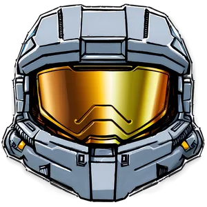 Master Chief Helmet Drawing Png 99 PNG Image