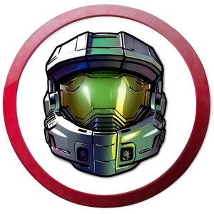 Master Chief Helmet Graphic Png 06132024 PNG Image