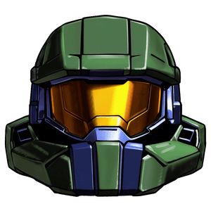 Master Chief Helmet PNG ooc PNG image with transparent background