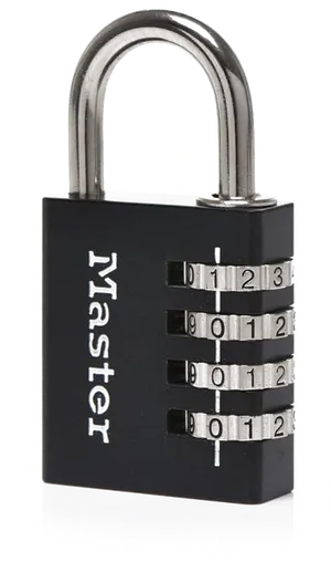 Master Combination Padlock PNG Image