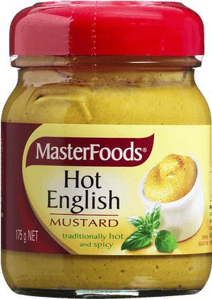 Hot English Mustard - Masterfoods Mustard, HD Png Download PNG image with transparent background