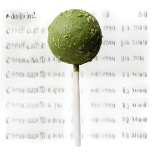 Matcha Cake Pops Png Uov30 PNG Image
