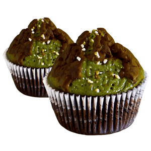 Matcha Muffin PNG hng PNG image with transparent background