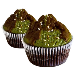 Matcha Muffin Png Hng PNG Image