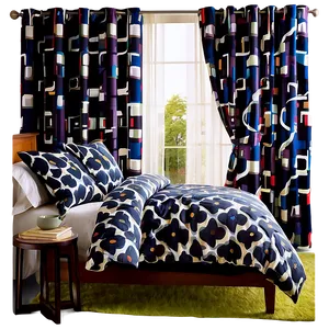 Matching Bedding And Curtains Png 06262024 PNG Image