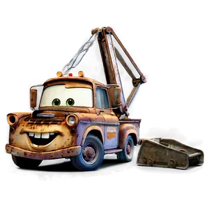 Mater Tow Truck Png 05242024 PNG Image