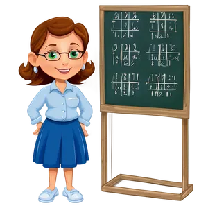 Math Teacher Png Bgq PNG Image