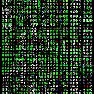 Matrix Code Binary Seamless Pattern Png Nnk PNG Image