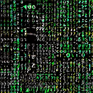 Matrix Code Cyber Space Png Bhp12 PNG Image