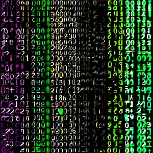 Matrix Code Glitch Art Png Jkp PNG Image