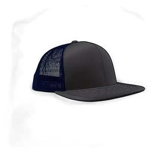 Matte Black Trucker Hat Design Png 53 PNG Image