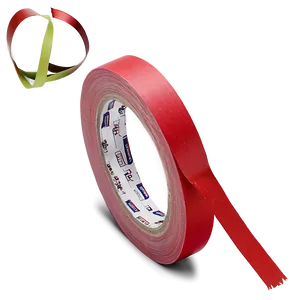 Matte Finish Red Tape Png Xip PNG Image