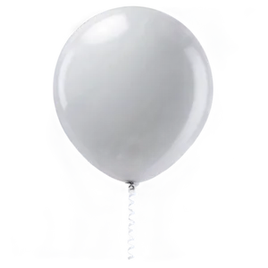 Matte White Balloon Png 11 PNG Image