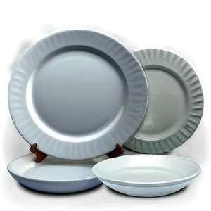 Matte White Plate Png Rnb49 PNG Image