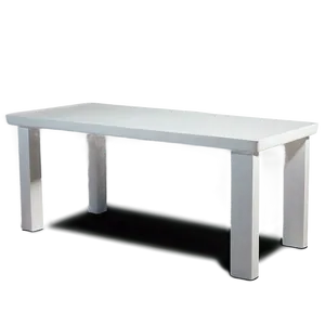 Matte White Table Png Jst PNG Image