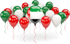 Mauritius Independence Day Celebration Balloons PNG Image