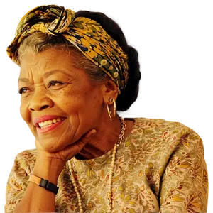 Maya Angelou I Know Why The Caged Bird Sings Png 35 PNG Image