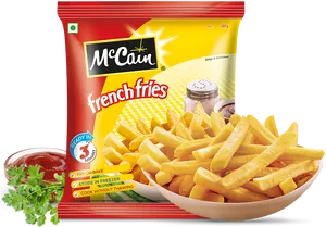 Mc Cain French Fries Package PNG Image