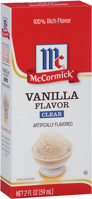 Vanilla Flavor Clear - Mccormick Vanilla Flavor, HD Png Download PNG with transparent background