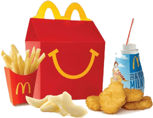Mcdonalds French Fries Transparent - Mcdonalds Chicken Nuggets Happy Meal, HD Png Download PNG