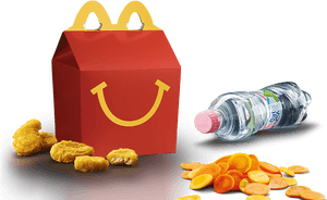 Happy Meal Header - Mcdonalds Happy Meal, HD Png Download PNG
