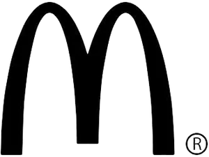 Mc Donalds Iconic Golden Arches PNG Image