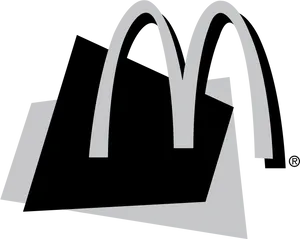 Mc Donalds Iconic Golden Arches Logo PNG Image