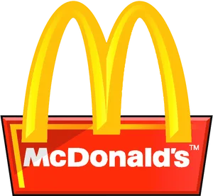 Mc Donalds Logo Yellow Arch PNG Image