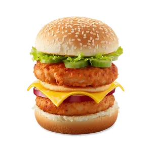 Mcdonalds Classic Chicken Burger Png Joi16 PNG Image