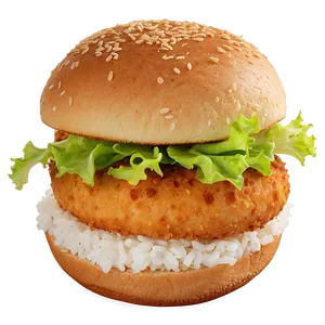 Mcdonalds Junior Chicken Burger Png 06272024 PNG Image