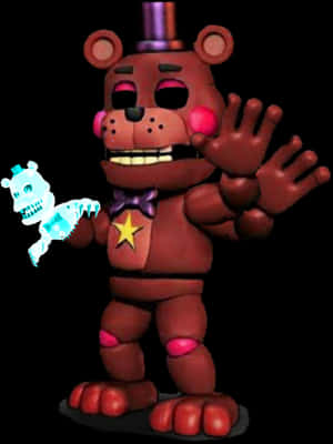 Me In Fnaf World - Fnaf World Rockstar Freddy, HD Png Download PNG image with transparent background