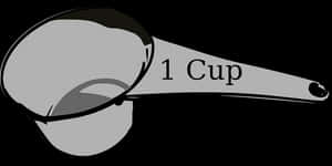 Measuring Cup Graphic PNG image with transparent background