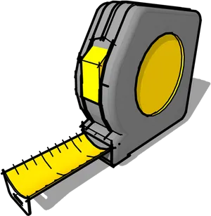 Measuring Tape Illustration PNG Image