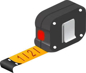 Measuring Tape Vector Illustration PNG Image