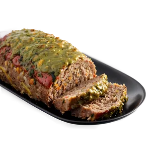Meatloaf With Pesto Twist Png Vso PNG Image
