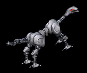 Mechanical Dinosaur Robot PNG image with transparent background