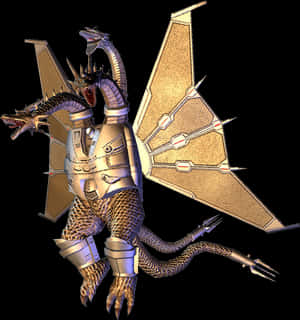 Atari Godzilla Wiki - Godzilla Unleashed Mecha King Ghidorah, HD Png Download PNG image with transparent background