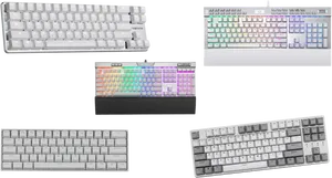 Mechanical Keyboards Variety PNG Image