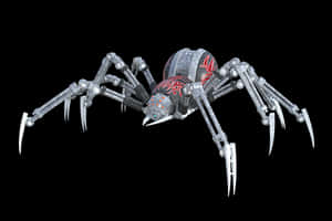 Mechanical Spider Robot Design PNG image with transparent background