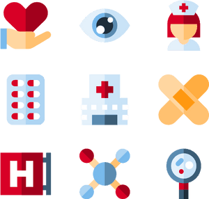 Medical Clipart Icon - Medical Icons Vector Png, Transparent Png PNG image with transparent background